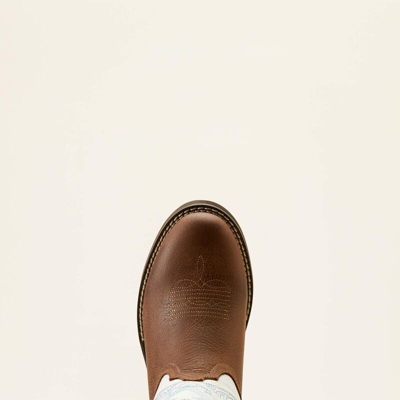 10050887 ARIAT WMS ELKO DRK CTG/WHT ICNG