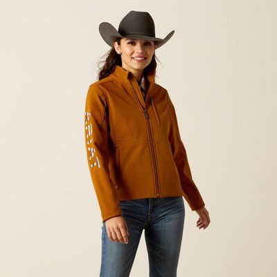10052717 ARIAT WMS TEAM PATRIOT SOFTSHELL  JKT CHS