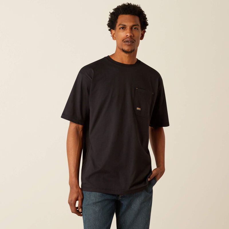 10054430 ARIAT MNS RBR WORKMAN BRICKYARD SS TSHRT