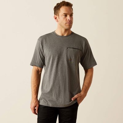 10054431 ARIAT MNS RBR WORKMAN BEAMS SS TSHRT CHAR