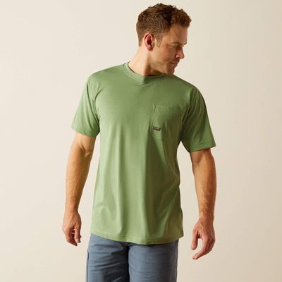 10054534 ARIAT MNS RBR HEAT FIGHTER STPL SS TSHRT