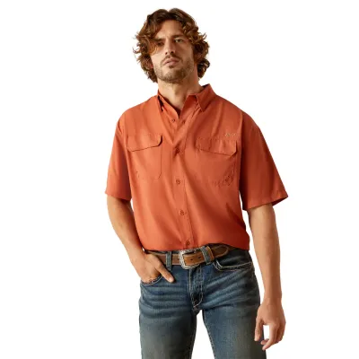 10055119 ARIAT MNS VENTTEK OUTBOUND SS SHRT BAKED
