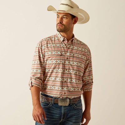 10055231 ARIAT MNS VENTTEK OUTBOUND LS SHRT BAKED