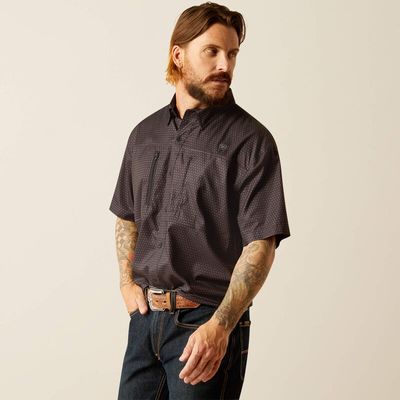 10055242 ARIAT MNS VENTTEK SS SHRT BLACK