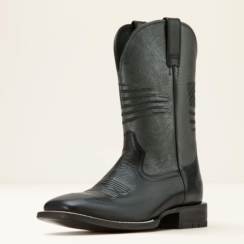 10061191 ARIAT MNS CIRCUIT PATRIOT BLK NT/GNMTL