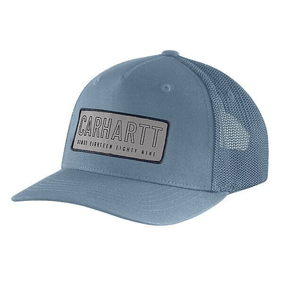 106130-HG7 CARHARTT Rugged Flex Canvas Mesh-Back 1889 Patch Cap