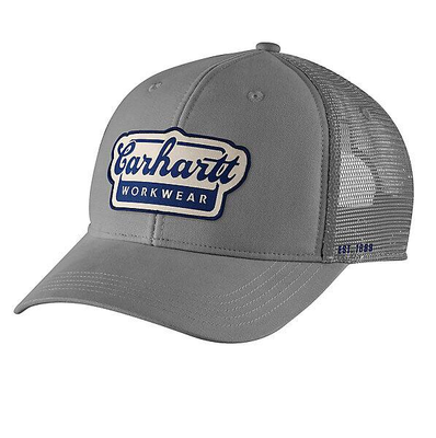 106738-STL CARHARTT Rugged Flex™ Twill Mesh-Back Script Patch Cap