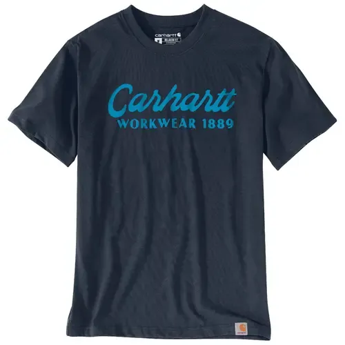 106158 NVY CARHARTT Loose Fit Heavyweight SS Tshir