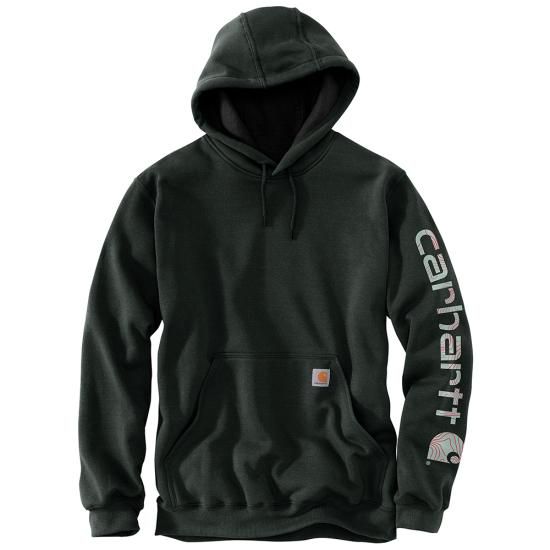 K288-N36 CARHARTT Loose Fit Midweight Logo Sleeve