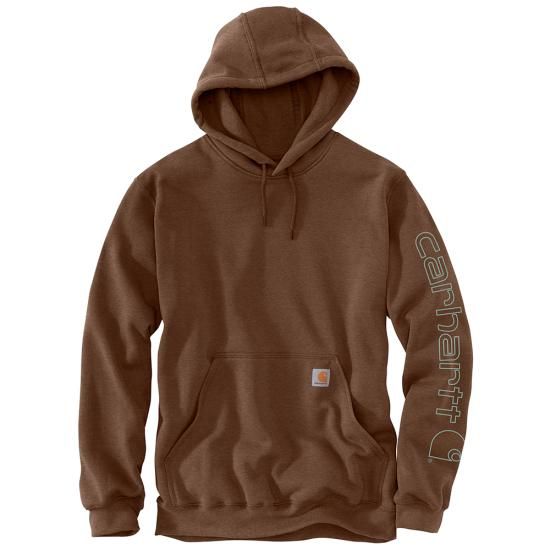K288-B86 CARHARTT Loose Fit Midweight Logo Sleeve