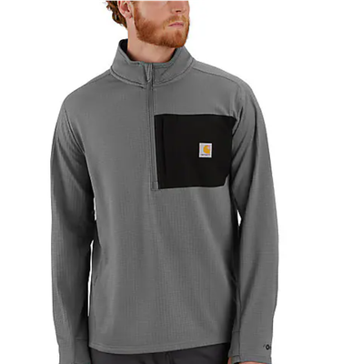 106423-STL CARHARTT Force Relaxed Fit Mock Neck Ha