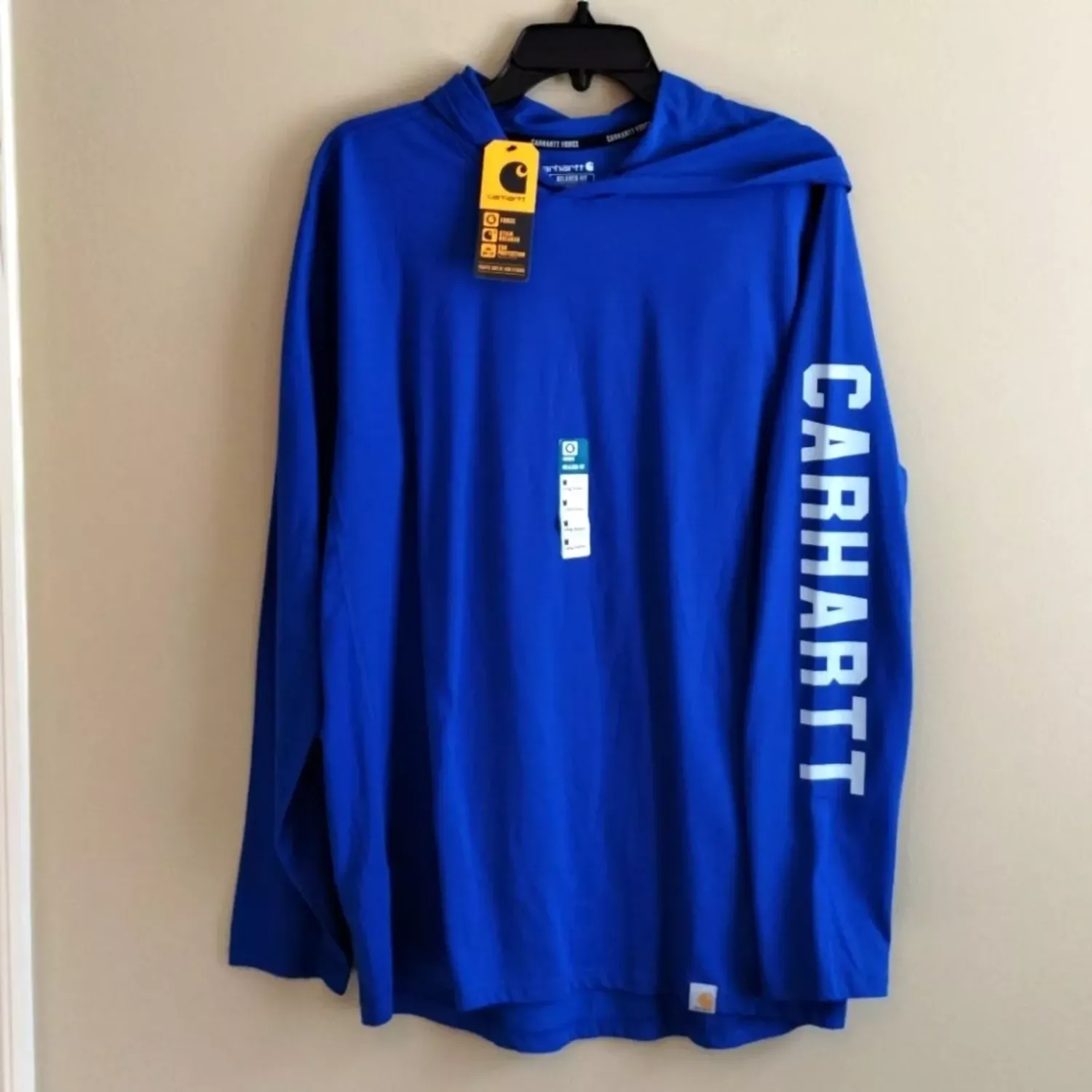 105481 GSB CARHARTT Force Relaxed Fit MW LS LOGO
