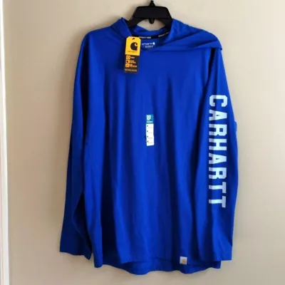 105481 GSB CARHARTT Force Relaxed Fit MW LS LOGO