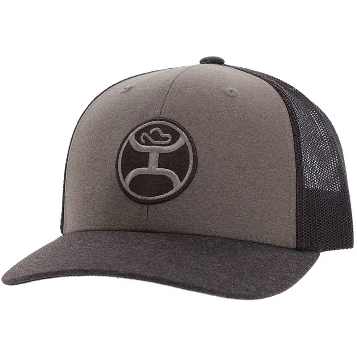2446T-BRBK HOOEY &quot;Primo&quot; Hooey Hat Brown w/Black/Cream Patch