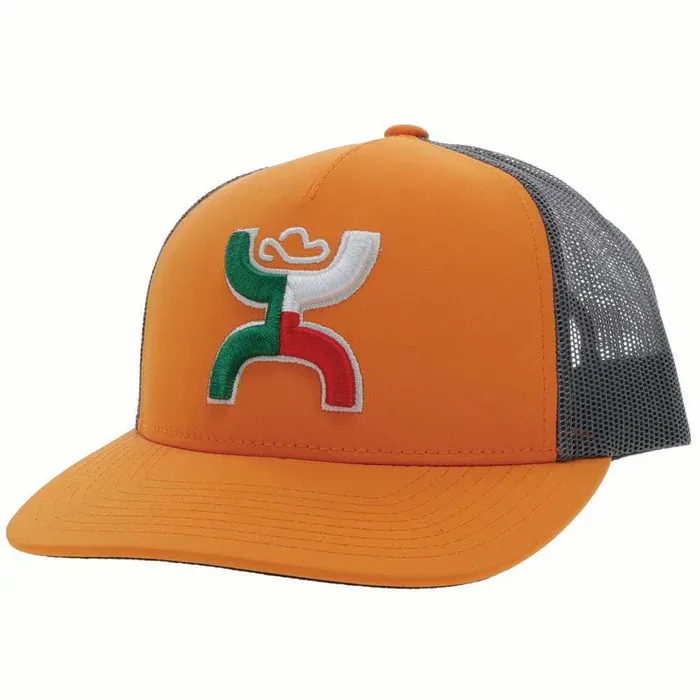 2218T ORGY  Boquillas Hooey Orange Grey 5 Panel