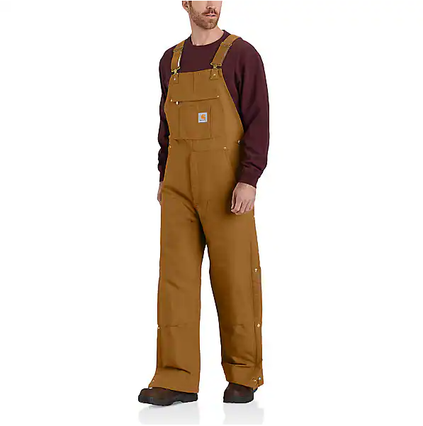 106672-BRN CARHARTT Loose Fit Firm Duck Insulated