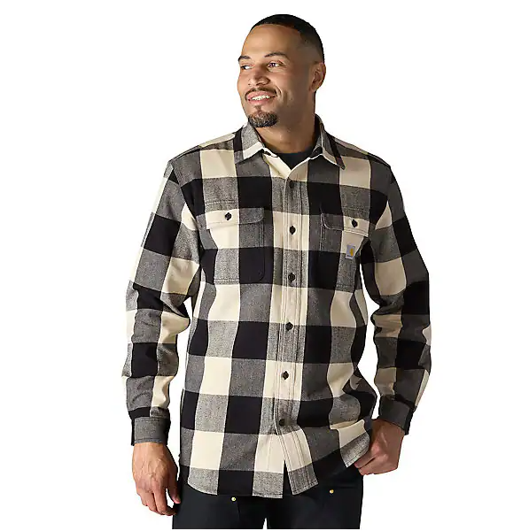 107013-A16 CARHARTT Loose Fit Heavyweight Flannel