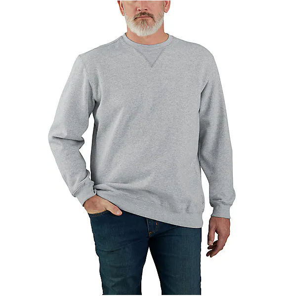 K124-HGY CARHARTT  Loose Fit Midweight Crewneck Sw