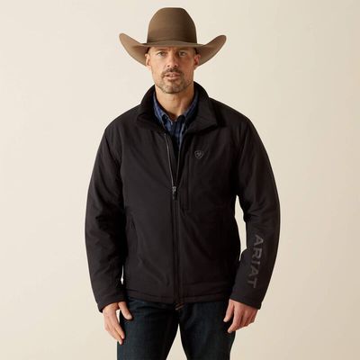 10062508 ARIAT MNS PIONEER STRETCHSHELL  JKT BLK