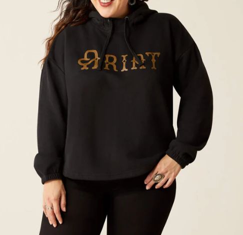 10052002 ARIAT WMS ESSENTIAL HOOD BLACK