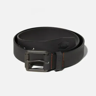 BRB11000-001 BRUNT Leather Belt Loftis Work Black