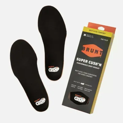 BRN11001-001 BRUNT Super CUSH'N Insole Black