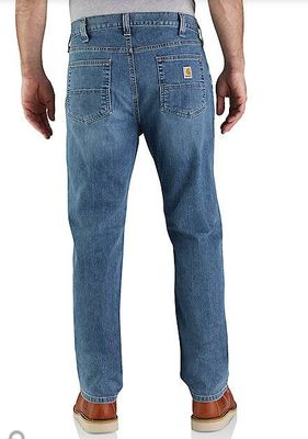 102804 H39 CARHARTT Rug Flex Relax Fit 5 Pock Jean
