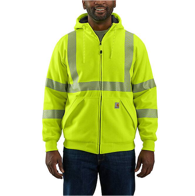104988 BLM Carhartt PPE HVis Rain Defend Sweatshrt