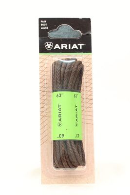 A2300902 ARIAT BROWN WAXED LACES 