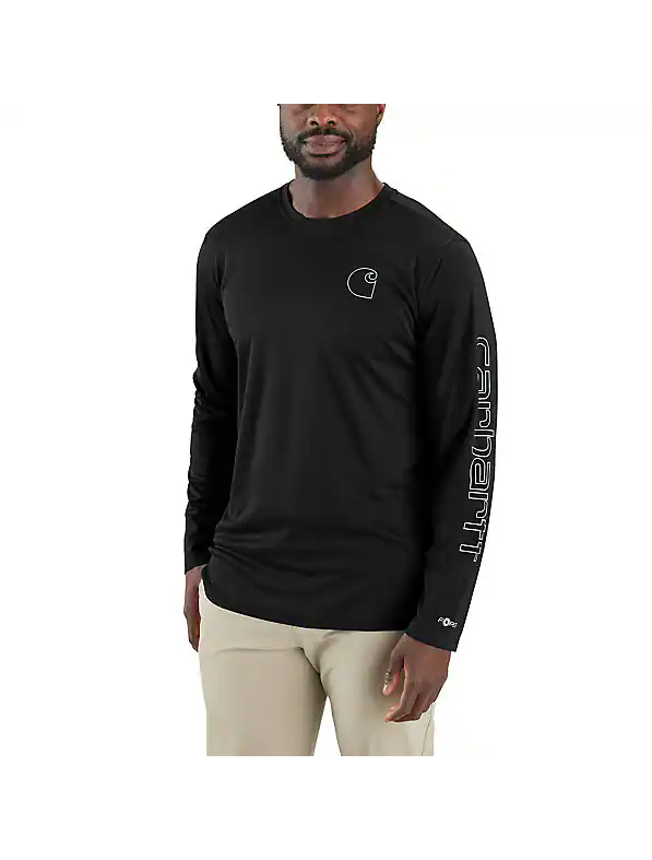 106164-N04 CARHARTT Force Sun Defender™ Relaxed LS