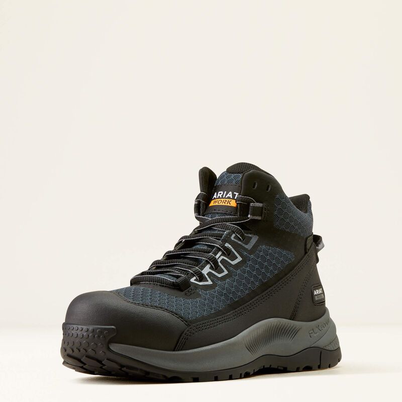 10050845 ARIAT WMS OUTPACE SHIFT MID CT DRK SHDW