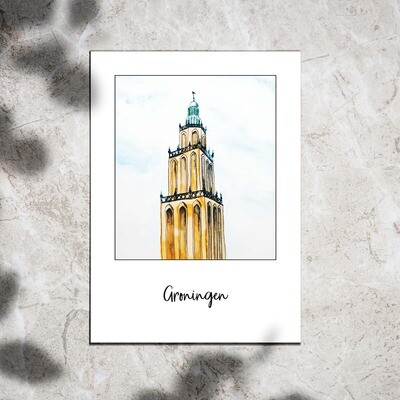 Postcard - Groningen Martinitoren Postcard - Groningen Martinitoren