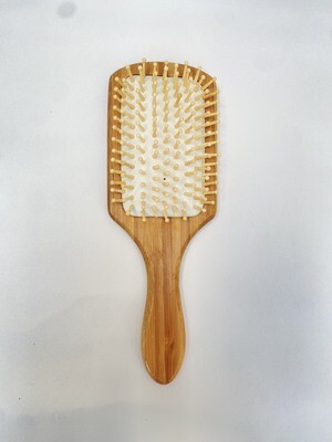 Cepillo para cabello de bambú