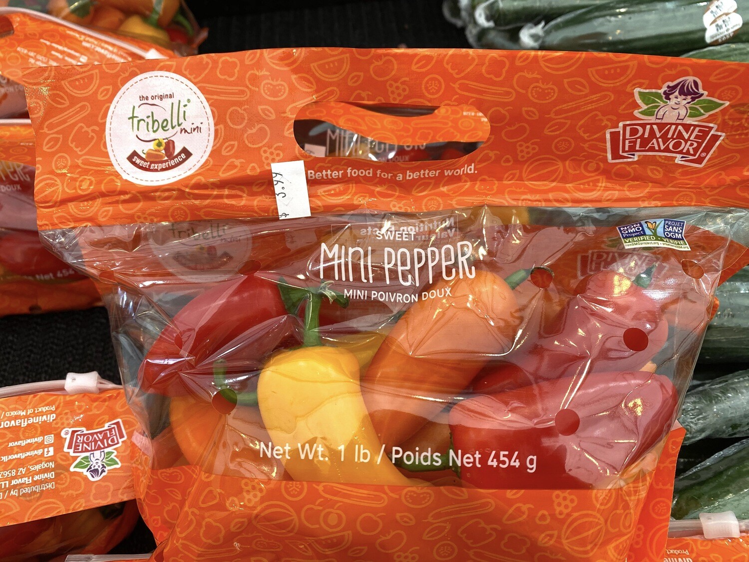 Peppers Sweet Mini Multicolor ONE POUND BAG