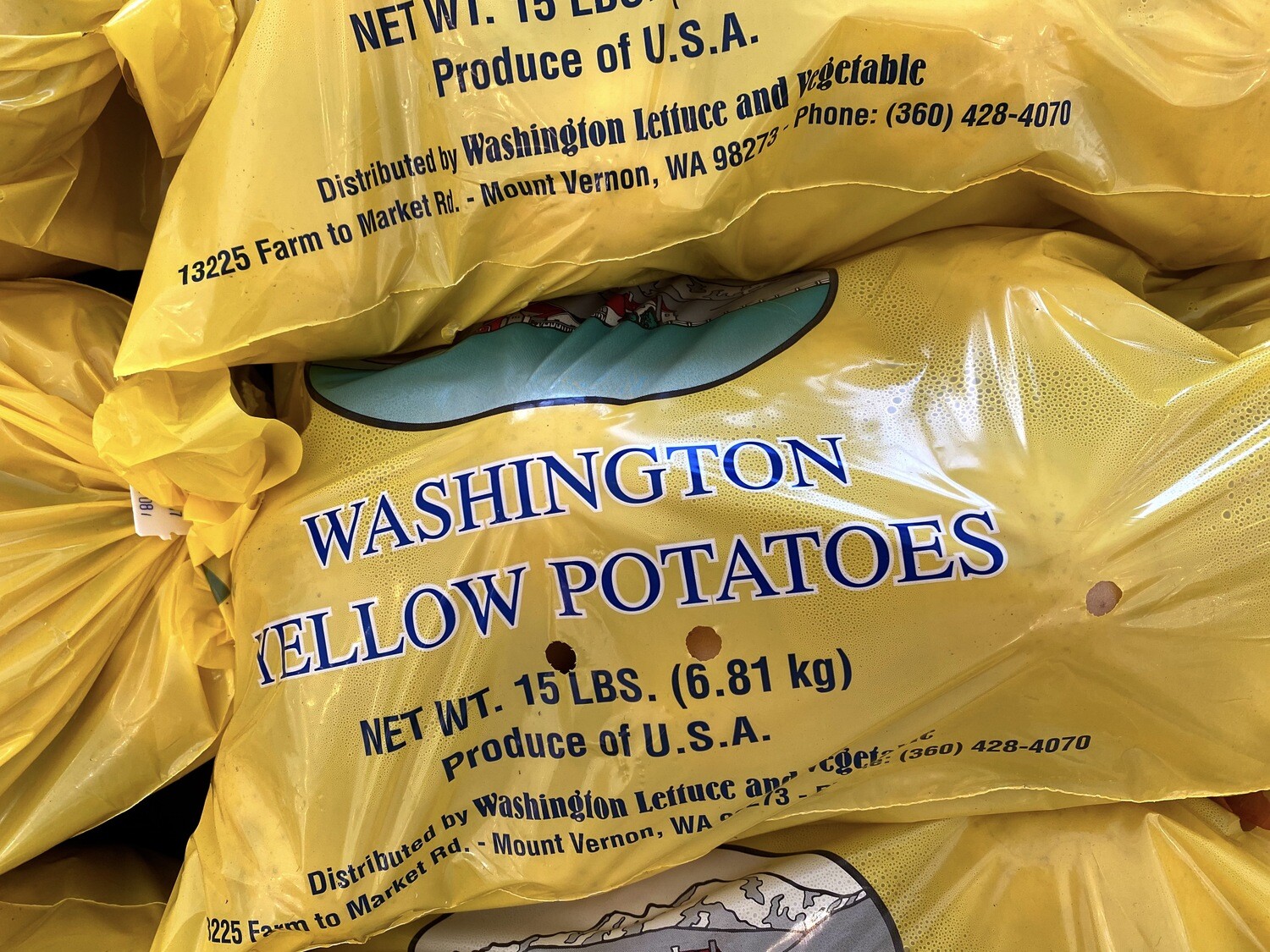 Potatoes Yellow 5 LB. BAG