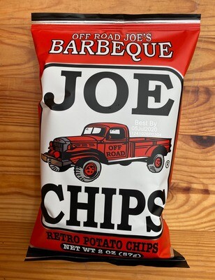 Joe Chips BBQ Potato Chips, 2 oz. bag Joe Chips BBQ Potato Chips, 2 oz. bag