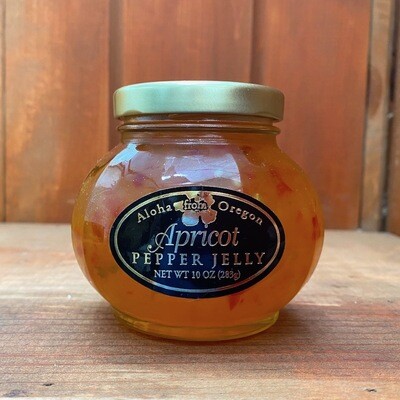 Aloha from Oregon Apricot Pepper Jelly, 10 oz. Aloha from Oregon Apricot Pepper Jelly, 10 oz.