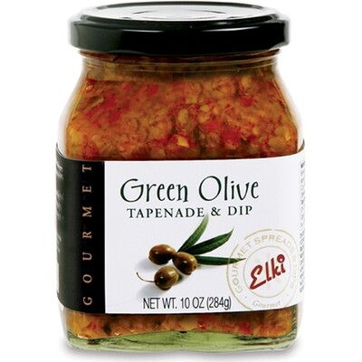 Elki Green Olive Tapenade and Dip, 10 oz. Elki Green Olive Tapenade and Dip, 10 oz.