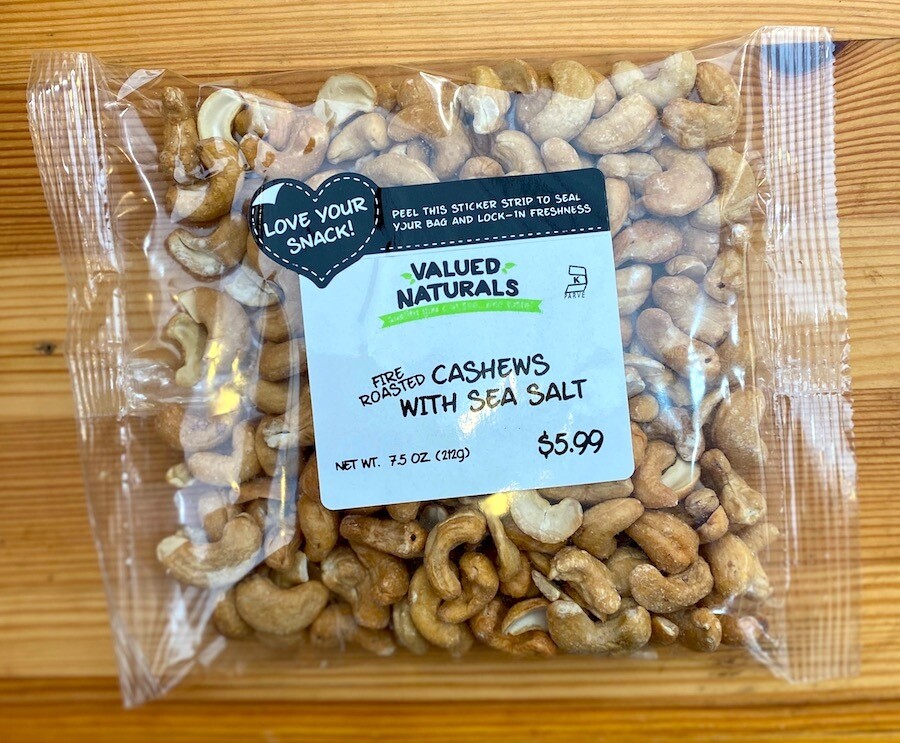Cashews with Sea Salt, 7.5 oz.