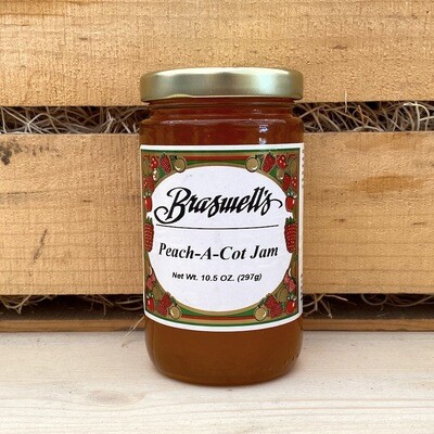 Braswell's of Georgia Peach-a-Cot Jam
10.5 oz. Braswell's of Georgia Peach-a-Cot Jam
10.5 oz.
