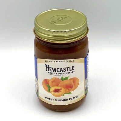 Newcastle Fruit & Produce Co. Sweet Summer Peach Fruit Spread, 15 oz.