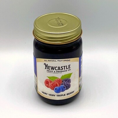 Newcastle Fruit & Produce Co. Very Very Triple Berry Fruit Spread, 15 oz.
