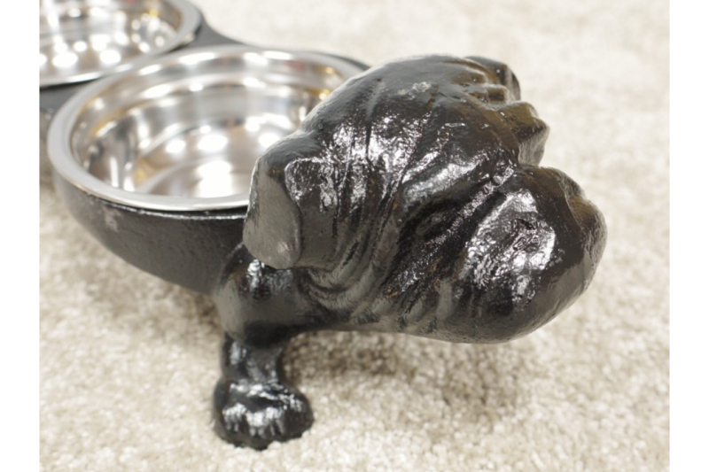 Cast Iron Bulldog Dish