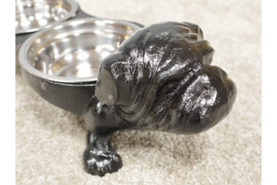 Cast Iron Bulldog Dish