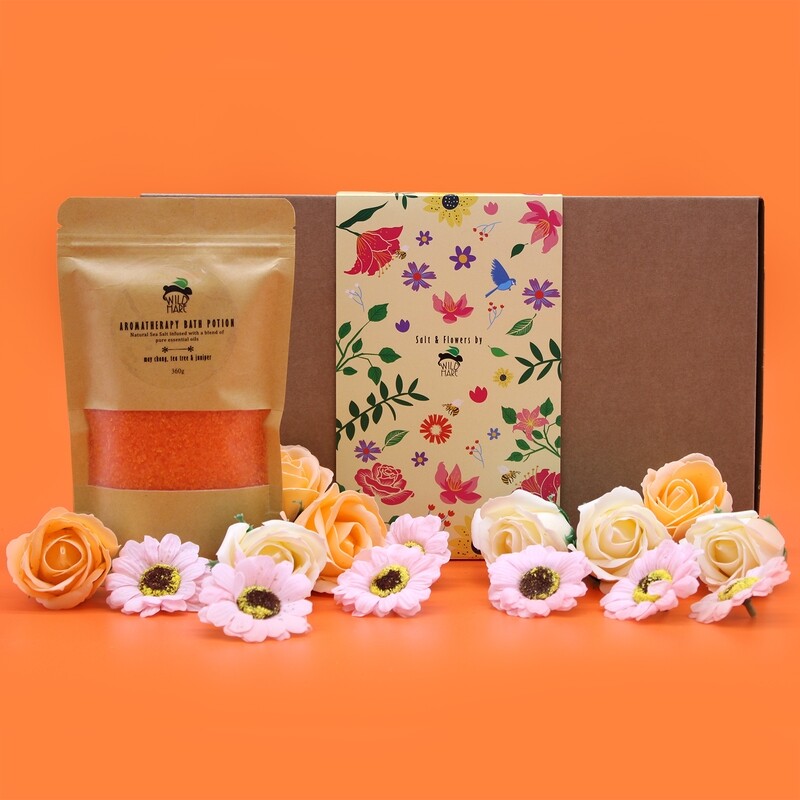 Wild Hare Salt &amp; Flowers Set - Total Detox