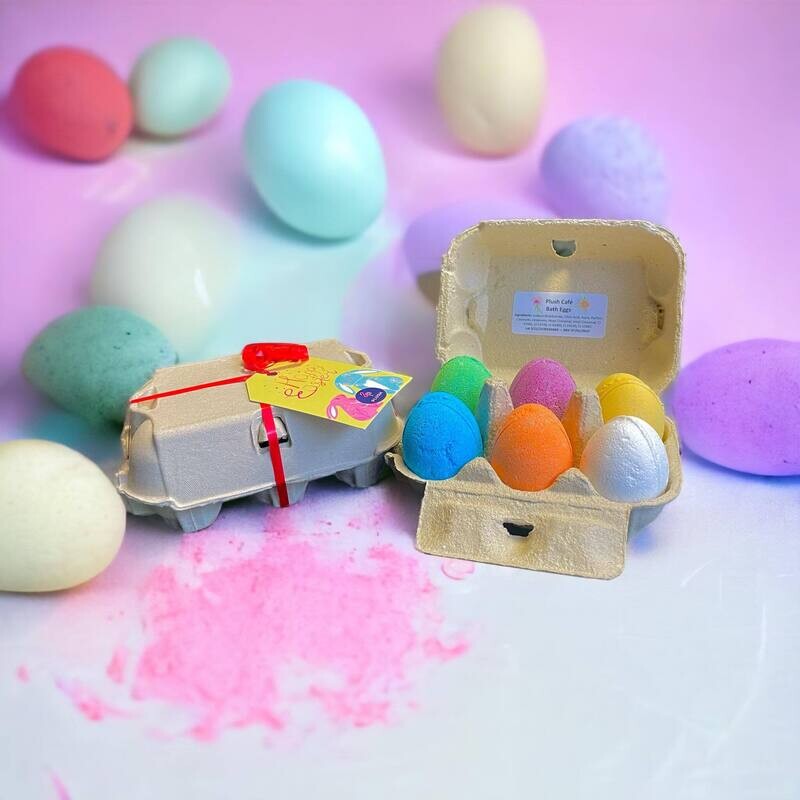 Plush Bath Eggs Gift Set