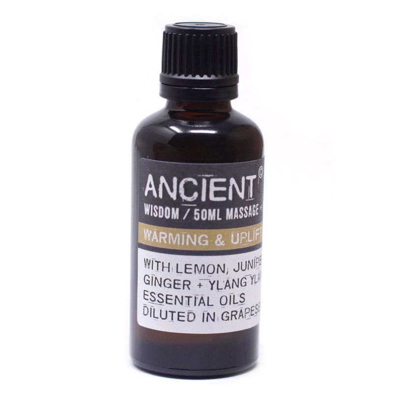 Warm &amp; Uplifting Massage Oil - 50ml