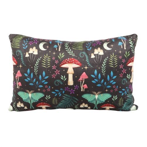 40cm Rectangular Dark Forest Cushion
