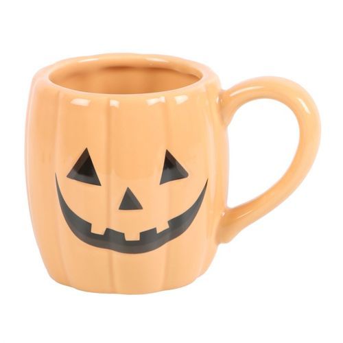 Jack-o&#39;-Lantern Pumpkin Shaped Mug