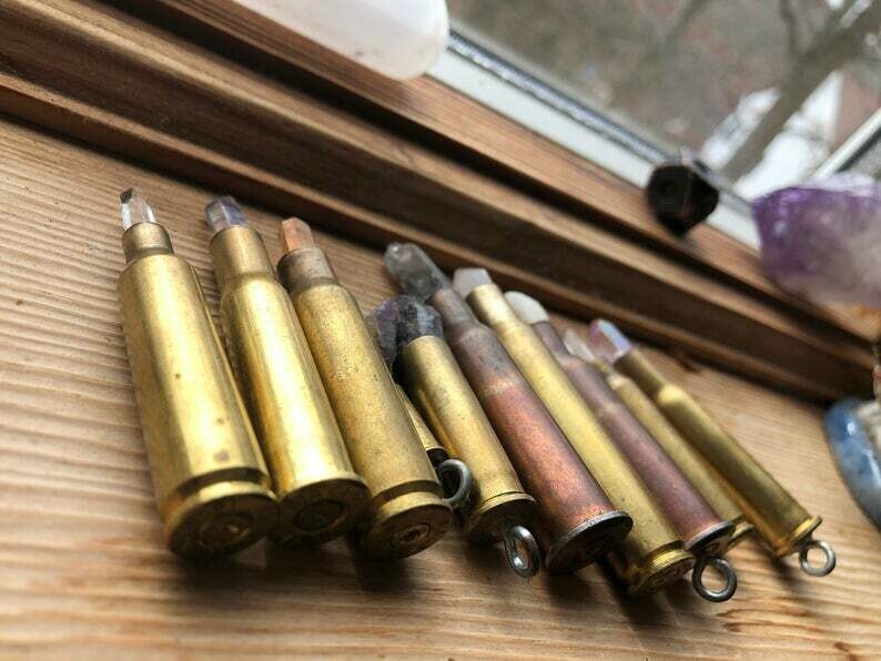 Crystal Bullet Necklaces